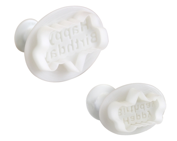 Plunger Cutters - Happy Birthday Plaque